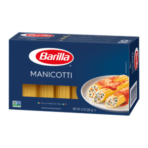 Barilla Classic Blue Box Manicotti