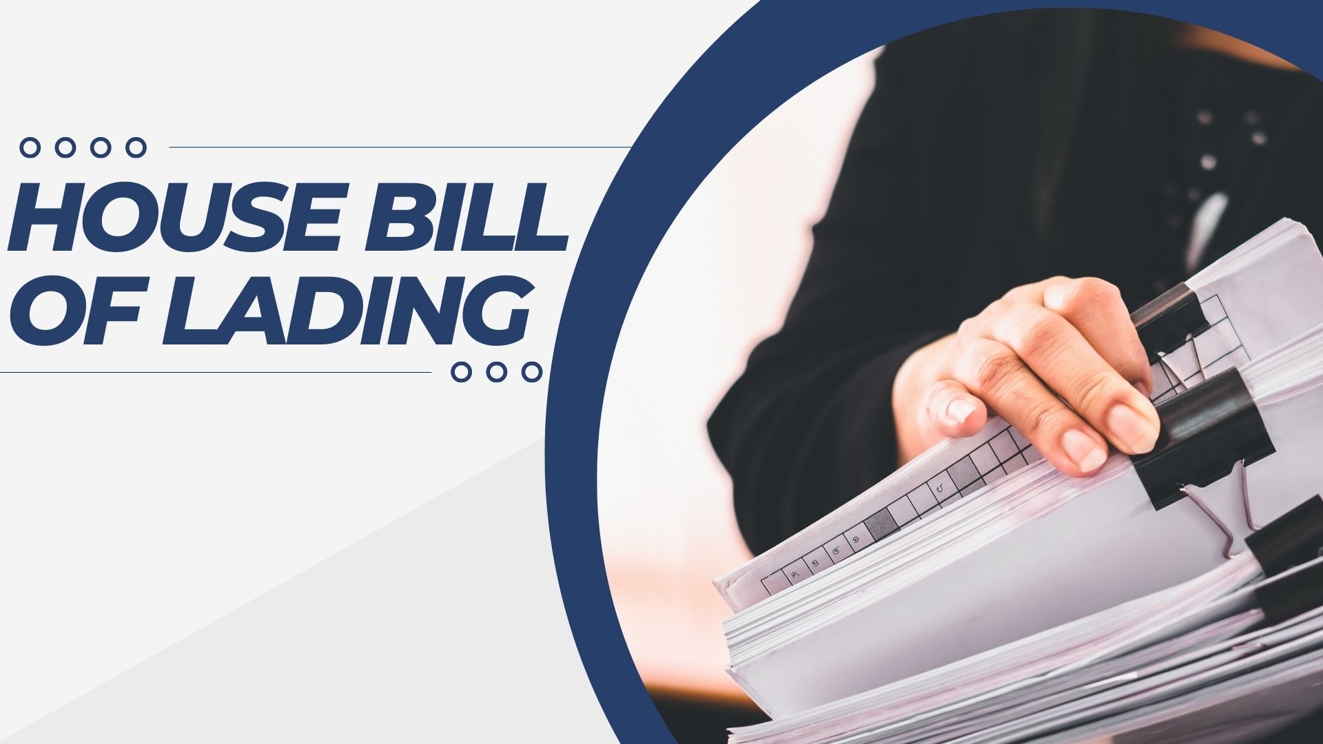 House Bill Of Lading